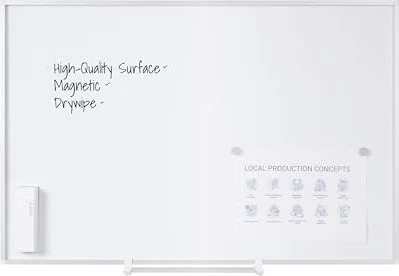 Bi-Office New Generation Whiteboard, lackiert/magnethaftend, weiß, 90x60cm