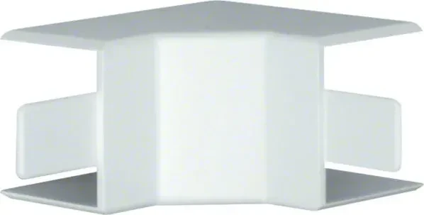 Hager Inneneck halogenfrei zu Leitungsführungskanal LF 30x30mm verkehrsweiß