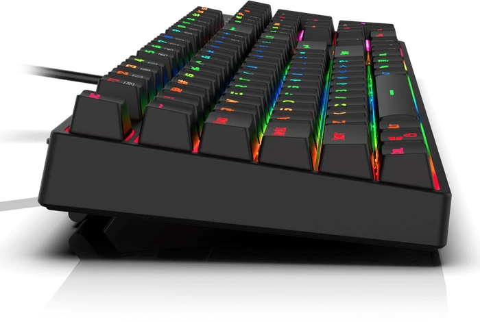 Redragon K582 Surara, LEDs RGB, hot-swap, Outemu Red, USB, US