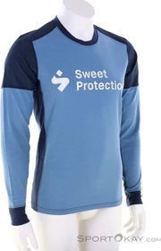 Sweet Protection Hunter Merino Hybrid Funktionsshirt langarm flare blue (Herren)