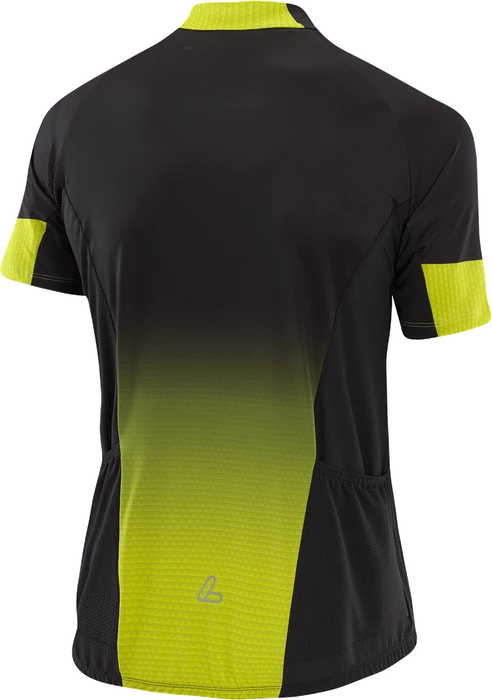 Löffler Bike FZ Messenger Mid Trikot kurzarm black/lemon (Herren)