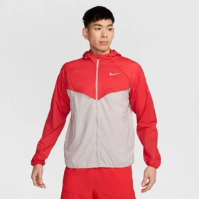 Nike Stride Laufjacke rot (Herren)