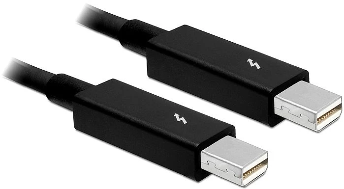 DeLOCK Thunderbolt Kabel, schwarz, 3m (verschiedene Markenbezeichnungen)
