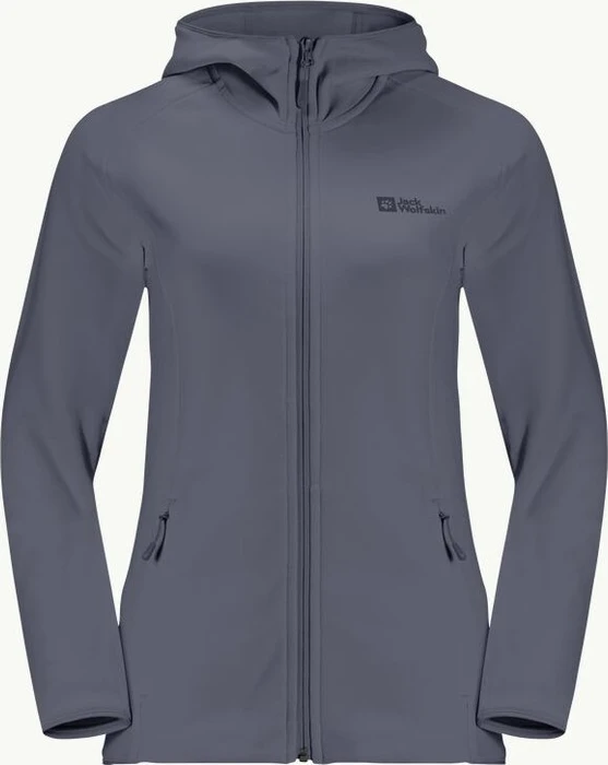 Jack Wolfskin Baiselberg Hoody FZ Jacke dolphin (Damen)