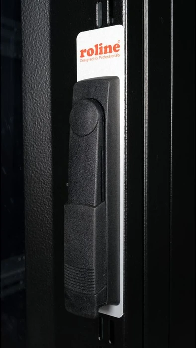 Roline / Secomp Pro Serie 19" Serverschrank 36HE, montiert, Glastür, IP20, RAL 9005, 1000mm tief