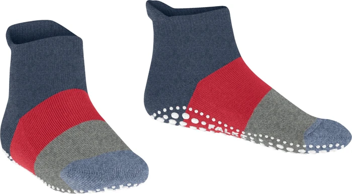 Falke Colour Block Socken dark blue mel. (Junior)