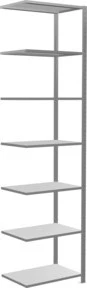 Schulte Lagertechnik Multiplus 150 Anbauregal 75x300x50cm verzinkt