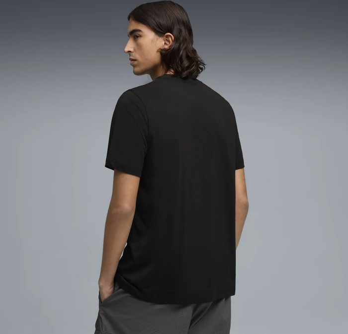 Puma Essentials 2 Colour No. 1 Logo T-Shirt kurzarm puma black/apple spritz (Herren)