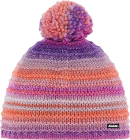 Eisbär Mikata Pompon Mütze violett/orange