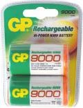 GP Batteries Mono D NiMH 9000mAh, 2er-Pack