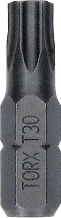 Bosch Professional Extra Hard T Torx Bit 1/4", T30x25mm, 25 Stück