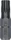 Bosch Professional Extra Hard T Torx Bit 1/4", T30x25mm, 25 Stück (2607002801)