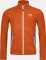 Ortovox Fleece Funktionsjacke hot orange (Herren) Vorschaubild