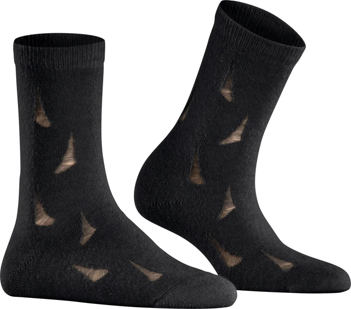 Falke Distressed Socken schwarz (Damen)