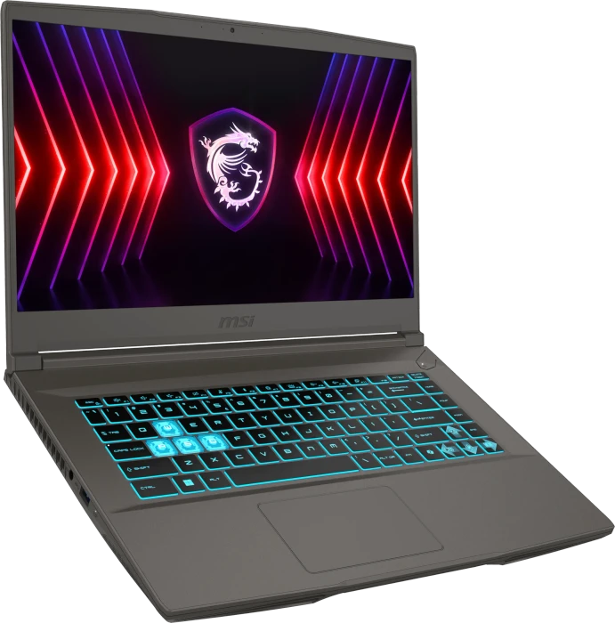 MSI Thin 15 B12UC -2447, Core i5-12450H, 16GB RAM, 512GB SSD, GeForce RTX 3050, DE