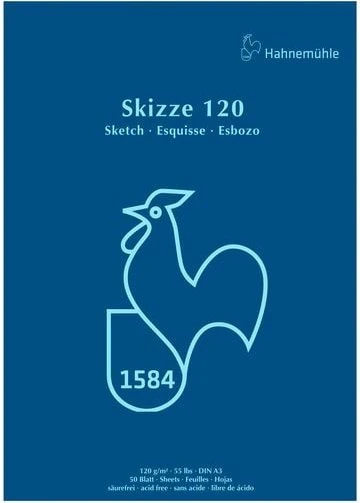 Hahnemühle Skizze 120 Skizzenblock, A3, 50 Blatt