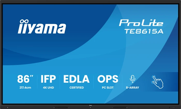 iiyama ProLite TE8615A-B2AG, 85.6"