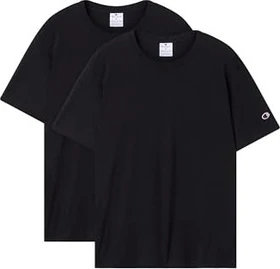 Champion Icons 2er-Pack T-Shirt kurzarm schwarz (Herren)