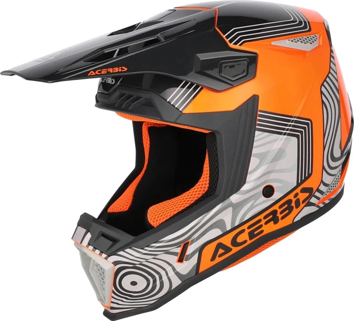 Acerbis Whoops grau/orange/schwarz