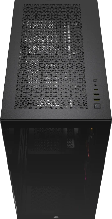 Corsair 3500X ARGB, schwarz, Glasfenster