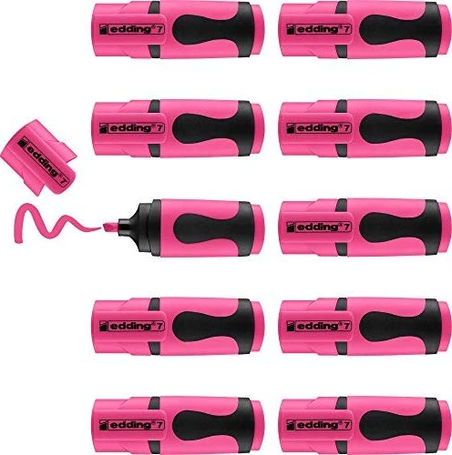 edding 7 Textmarker mini pink, 10er-Pack