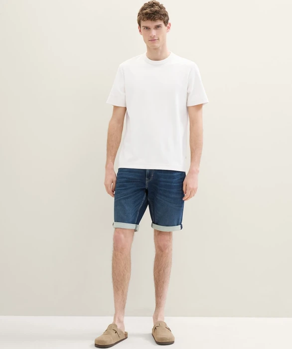 Tom Tailor Josh Jeansshorts Jeans tinted blue denim (Herren)