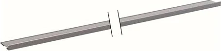 Geberit Kollektorprofil 154340FW1 115 cm, für Wandablauf, Dusche, Edelstahl gebürstet Image