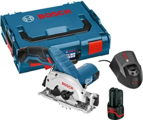 Bosch Professional GKS 12V-26 Akku-Handkreissäge inkl. L-Boxx + 2 Akkus 2.0Ah