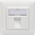 Digitus Leerdose für Keystone Module, 1x Keystone Aufnahme, weiß (DN-93811)