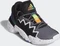adidas D.O.N. Issue #2 core black/cloud white/solar red (Junior) Vorschaubild