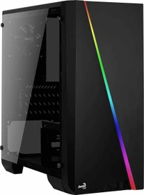 AeroCool Cylon Mini, schwarz, Acrylfenster