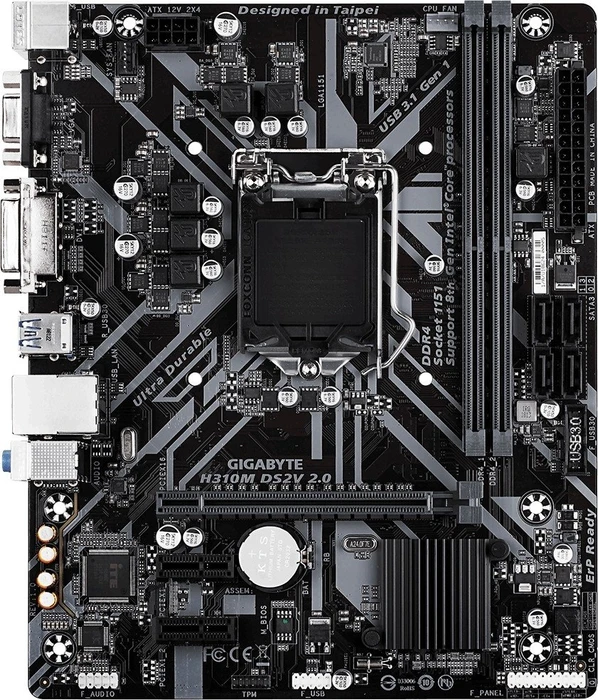 GIGABYTE H310M DS2V 2.0 (Intel 1151 v2)