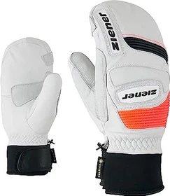 Ziener Guardi GTX + Gore Plus Warm PR Mitten Skihandschuhe weiß