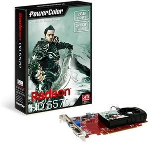 PowerColor Radeon HD 5570, 2GB DDR3, VGA, DVI, HDMI