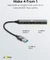 Wentronic goobay Slim 4-Port USB-Hub, 1x USB-A 3.0/3x USB-A 2.0, USB-A 3.0 [Stecker] Vorschaubild