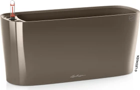 Lechuza Delta 20 oval taupe hochglanz