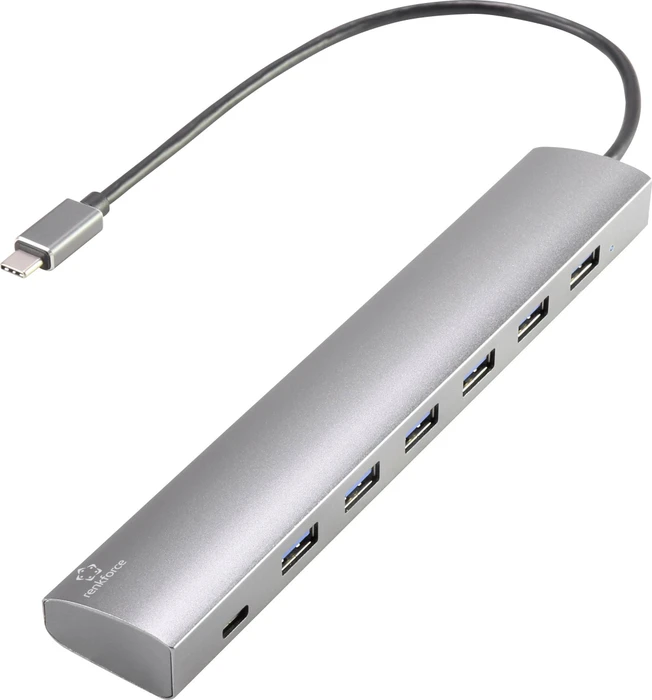 Renkforce 6+1-Port USB-Hub, USB-C 3.0 [Stecker]