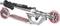 Hudora Big Wheel 125 Scooter silber Vorschaubild