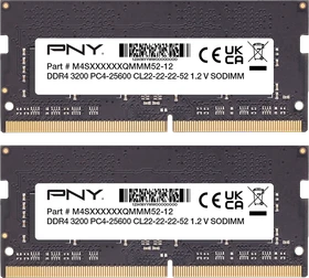 PNY Performance SO-DIMM 16GB Kit, DDR4-3200, CL22-22-22-52