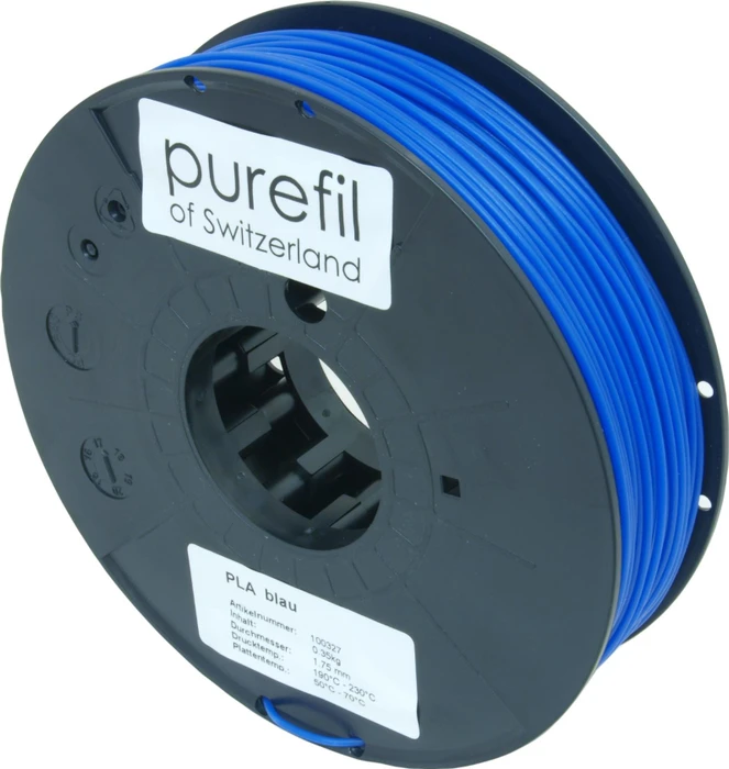 Purefil PLA Filament, blau, 1.75mm, 350g