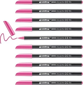 edding 1200 rosa, 10er-Pack