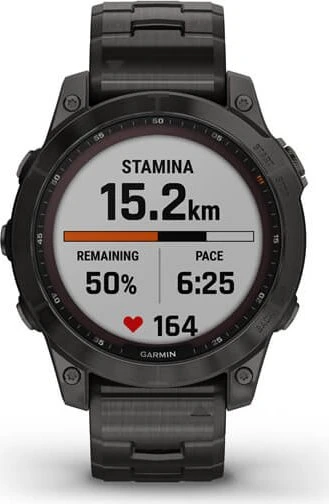 Garmin Fenix 7 Sapphire Solar slate grey dlc titan/dlc titan