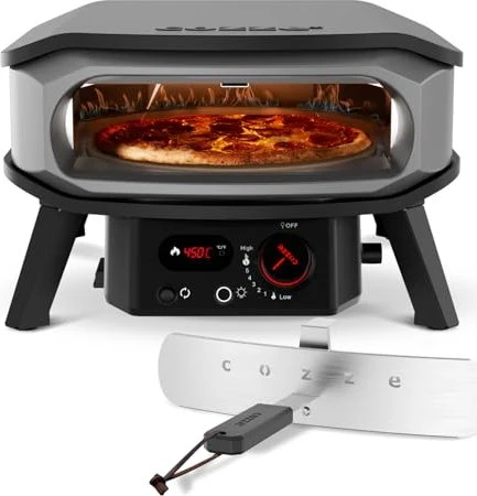 Cozze Premium Rotate 13" Gas Pizzagrill inkl. Hitzeschild