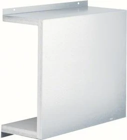 Hager Schiebemuffe zu Brandschutzkanal FWK 30/FWK 3E I90/E30 100x260mm reinweiß
