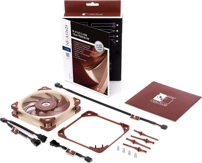 Noctua NF-A12x25 LS-PWM, 120mm