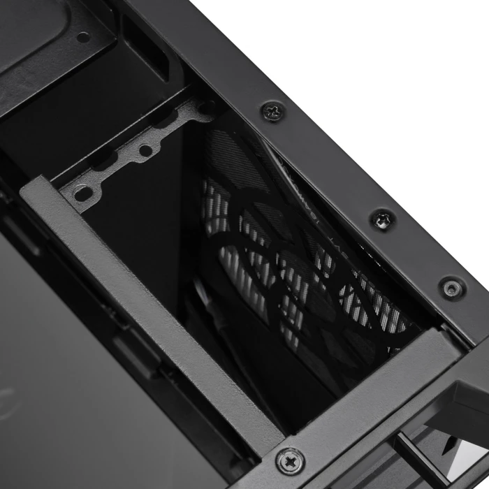 SilverStone Lucid LD03-AF, Glasfenster, Mini-ITX