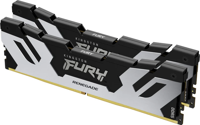 Kingston FURY Renegade schwarz/silber UDIMM 32GB Kit, DDR5-6000, CL32-38-38, 1RX8