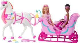 Mattel Barbie - Der Nussknacker - Land of Sweets Horse & Sled