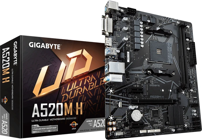 GIGABYTE A520M H (AMD AM4)