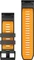 Garmin Ersatzarmband QuickFit 26 Silikon graphite/spark orange Vorschaubild